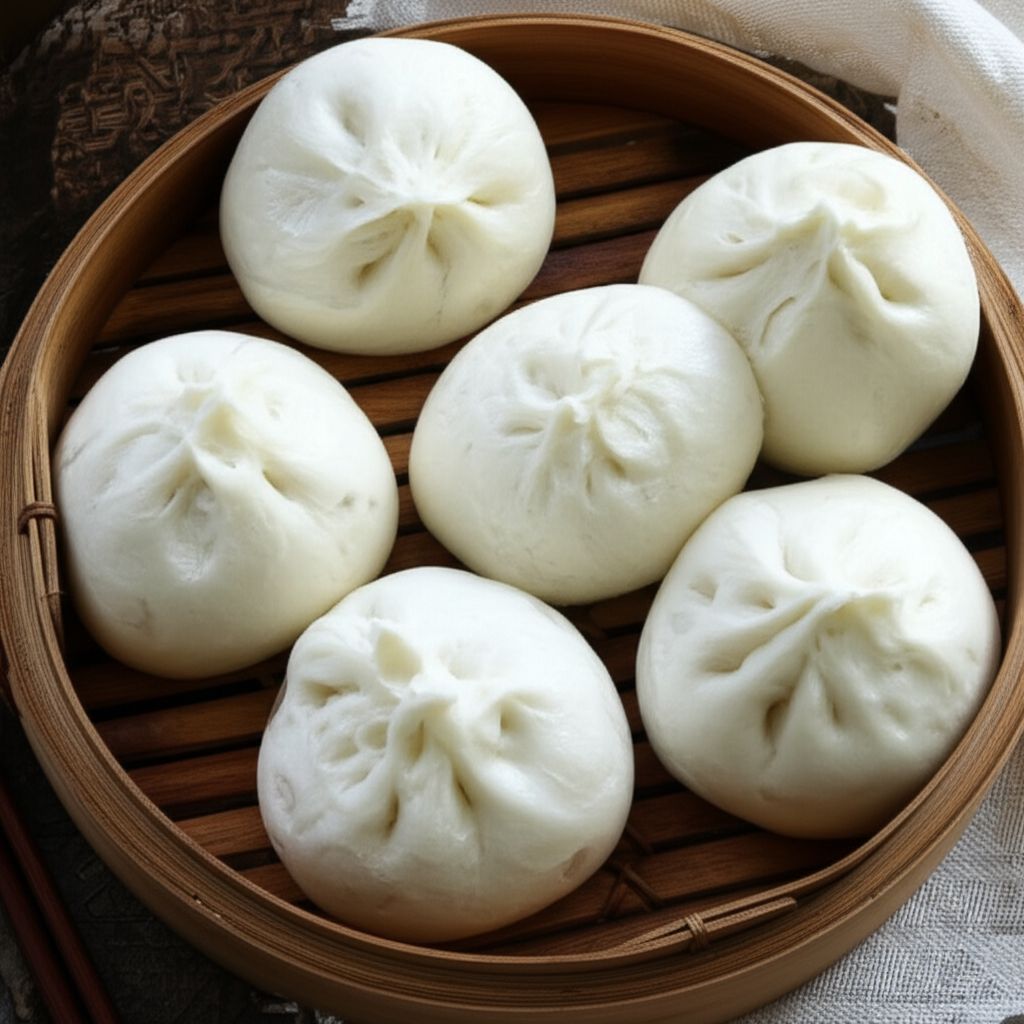 Simple and Tasty Chinese Steamed Buns