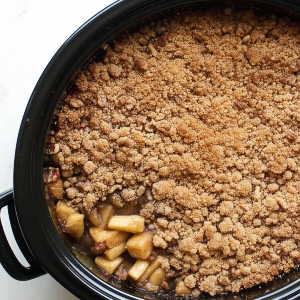 Slow Cooker Apple Crisp