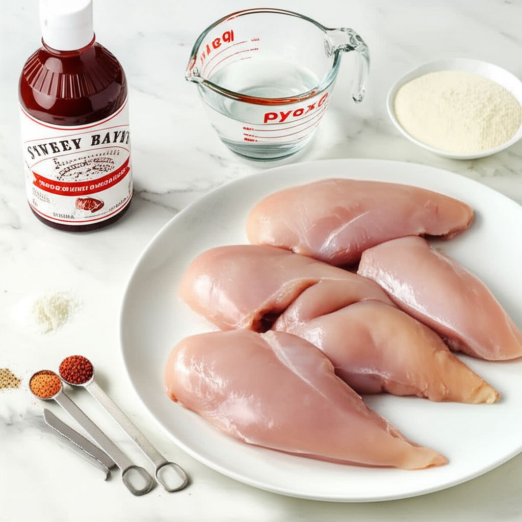 Slow Cooker Barbeque Chicken