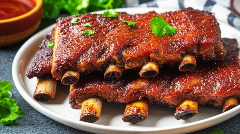Slow Cooker Pork Rib Tips