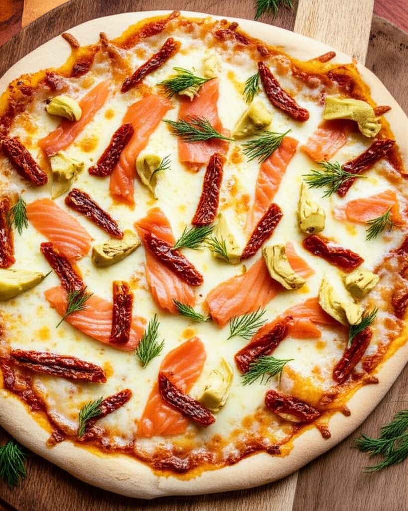 Smoked Salmon Pizza