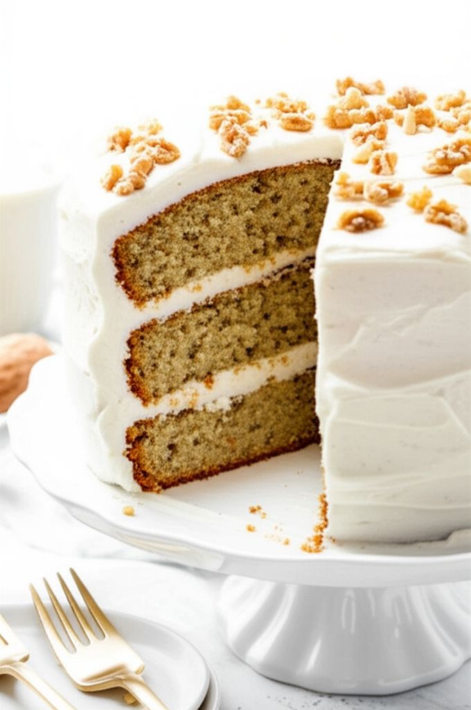 Sour Cream Banana Cake