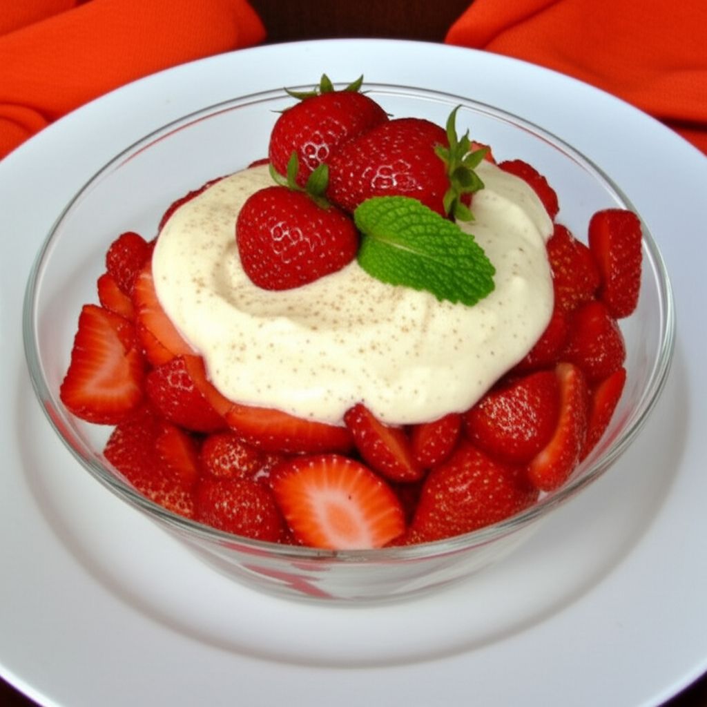 Strawberries Romanoff