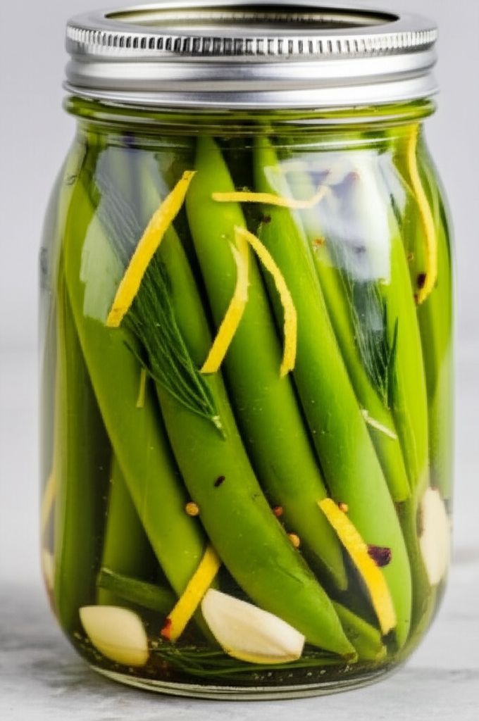 Sugar Snap Pickled Peas