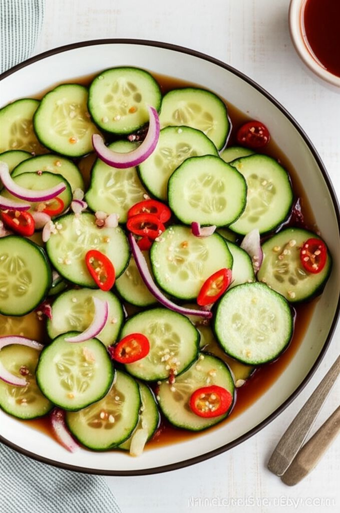 Sweet and Tangy Thai Cucumber Salad