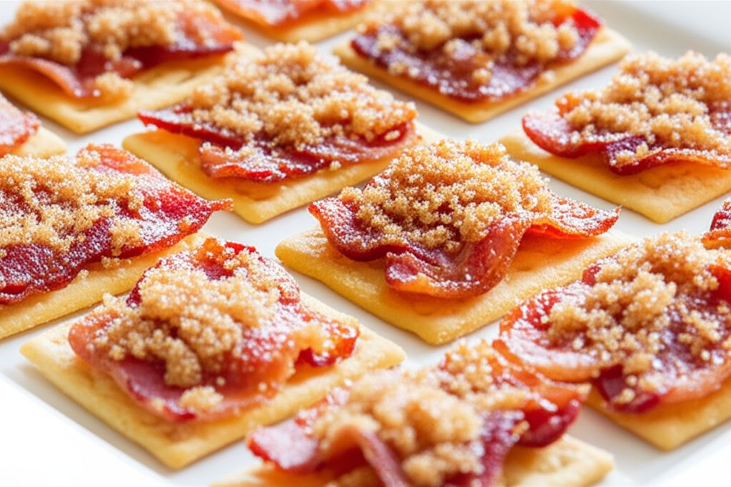 Sweet Bacon Crackers