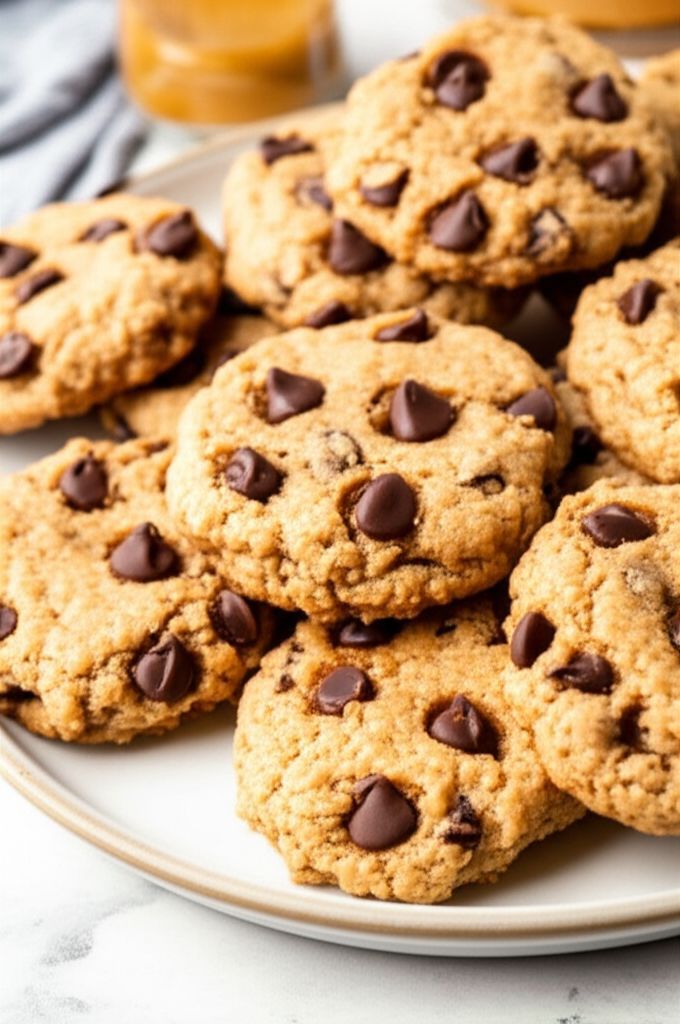 Tahini Honey Oatmeal Cookies