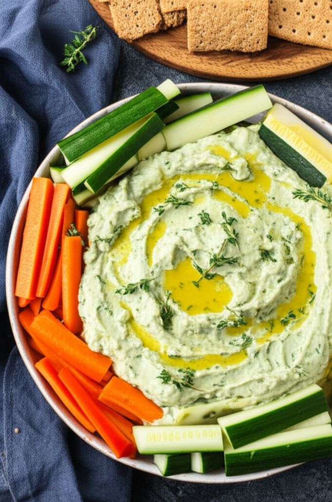 The Best Zucchini Dip Ever