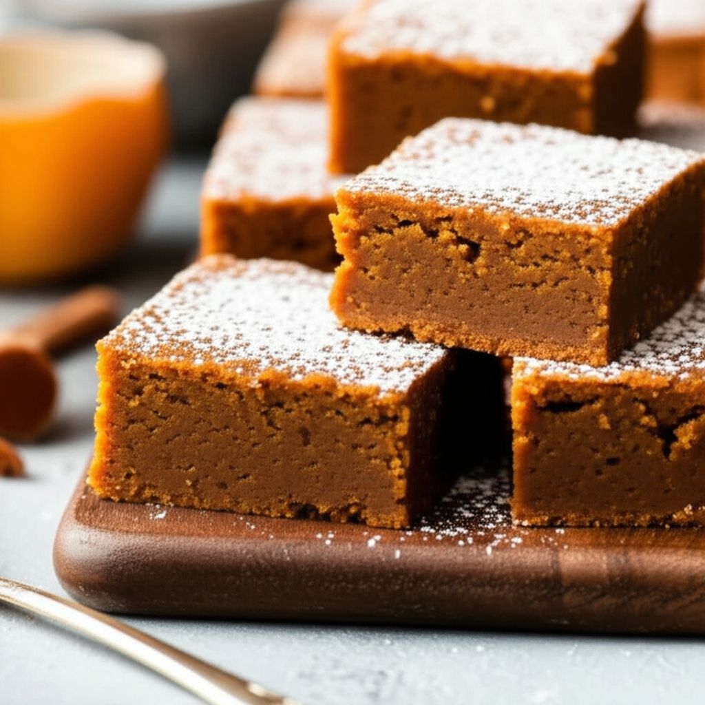 Vegan Pumpkin Pie Blondies