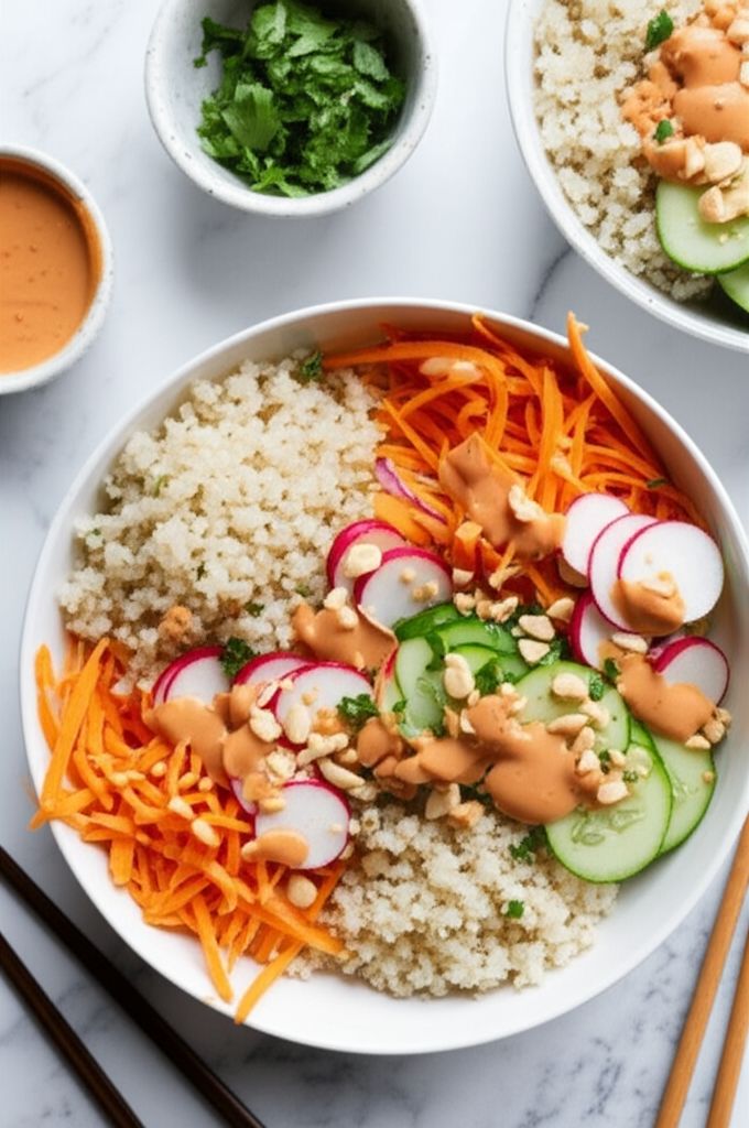 Vegetarian Banh Mi Bowls