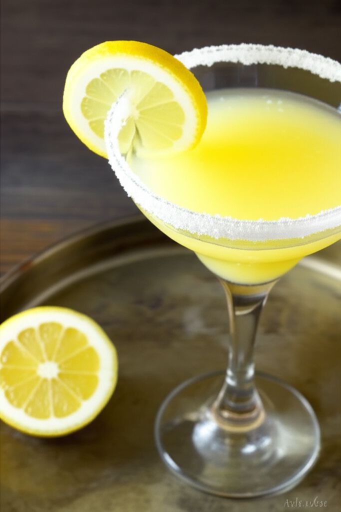 Whole Meyer Lemon Drop
