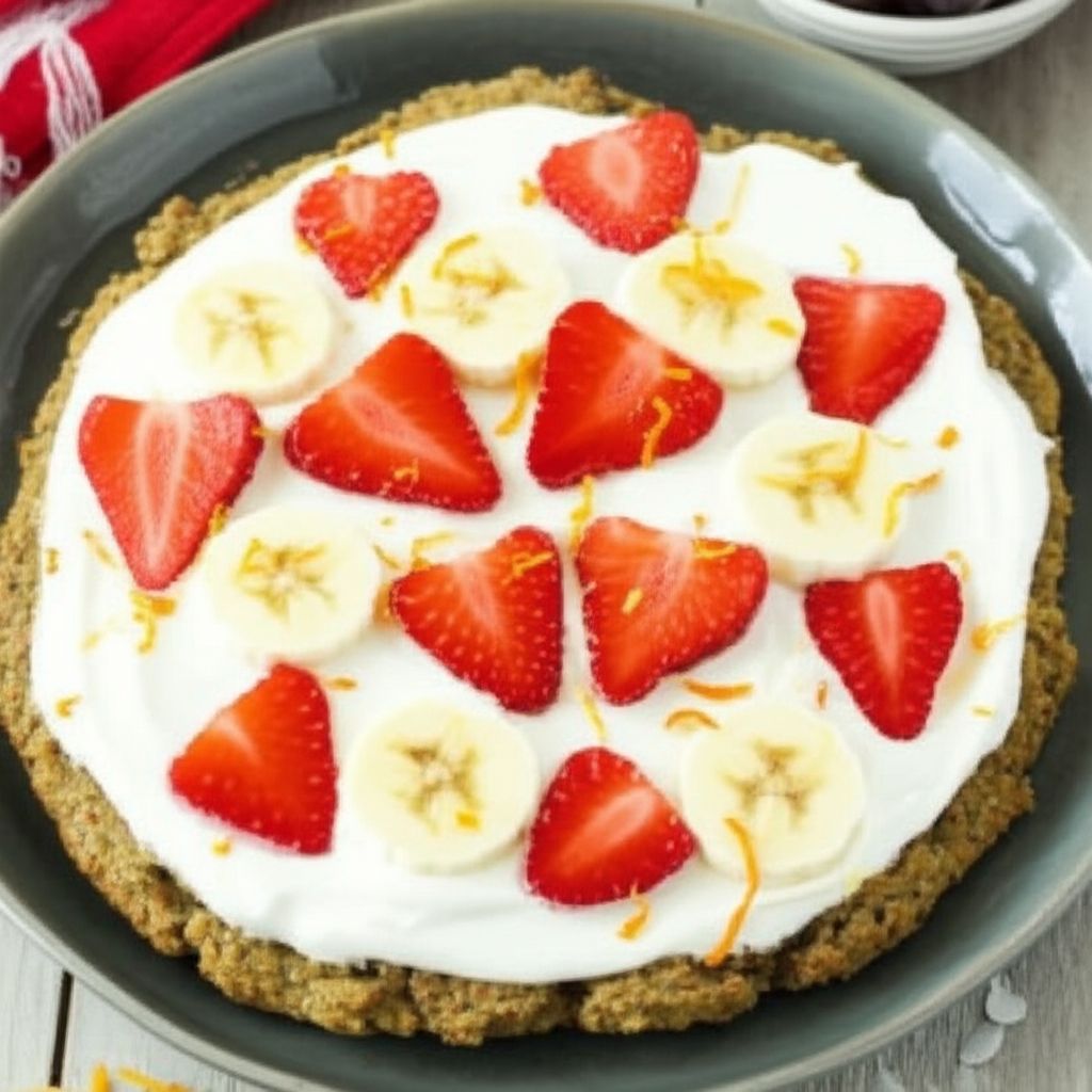 Zucchini Bread Breakfast Pizza