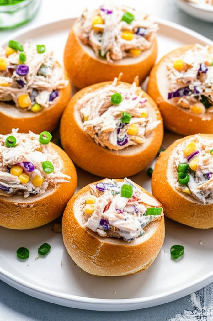 Asian Chicken Salad Cups