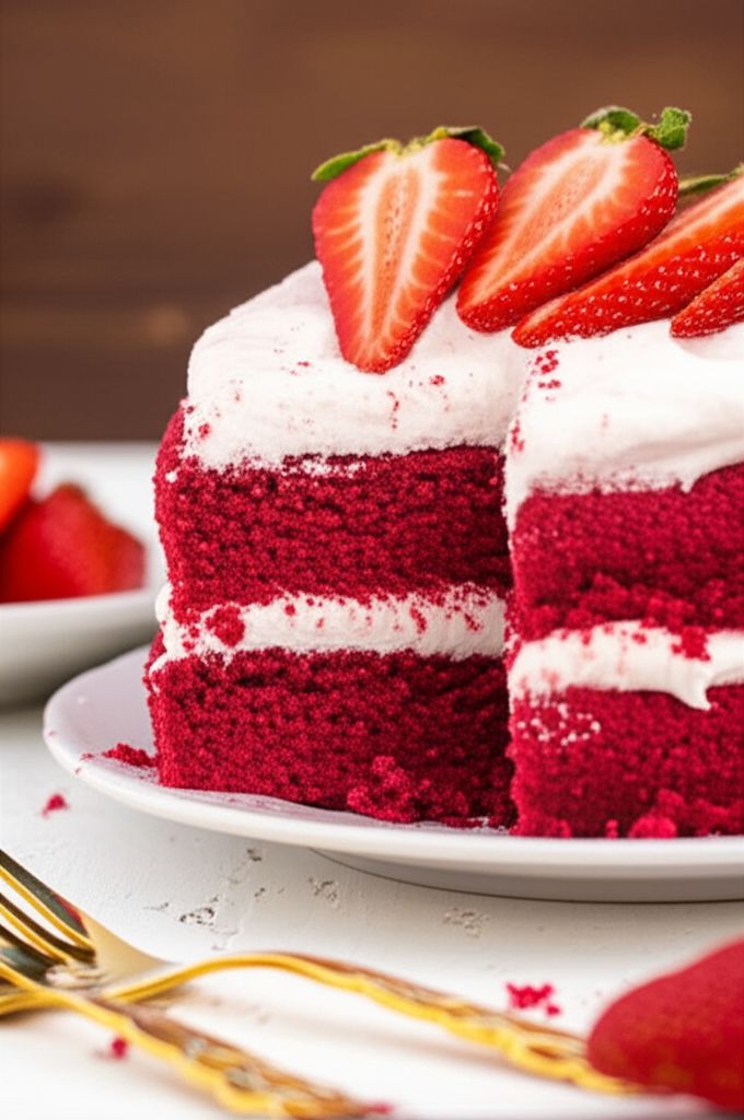 Baileys Red Velvet Tres Leches Cake