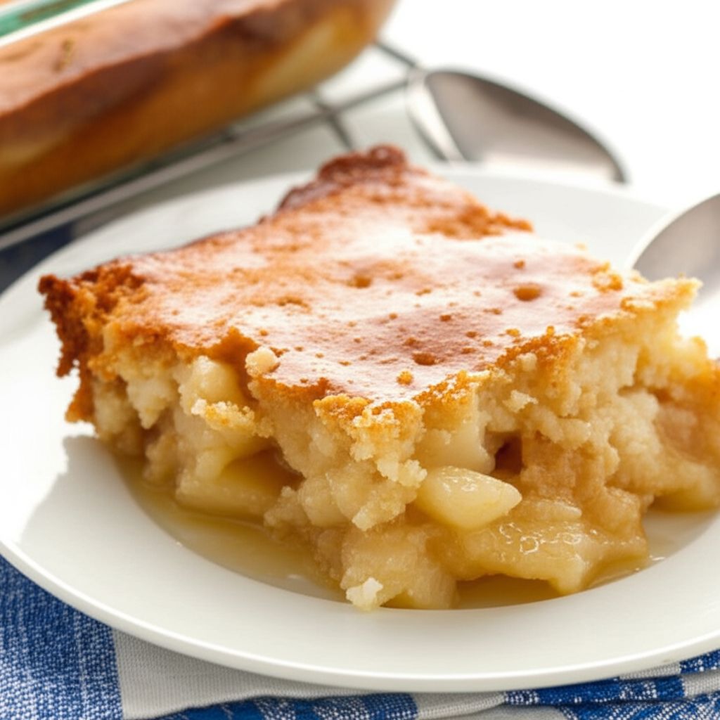 Baked Apple Casserole with a Cheesy Twist