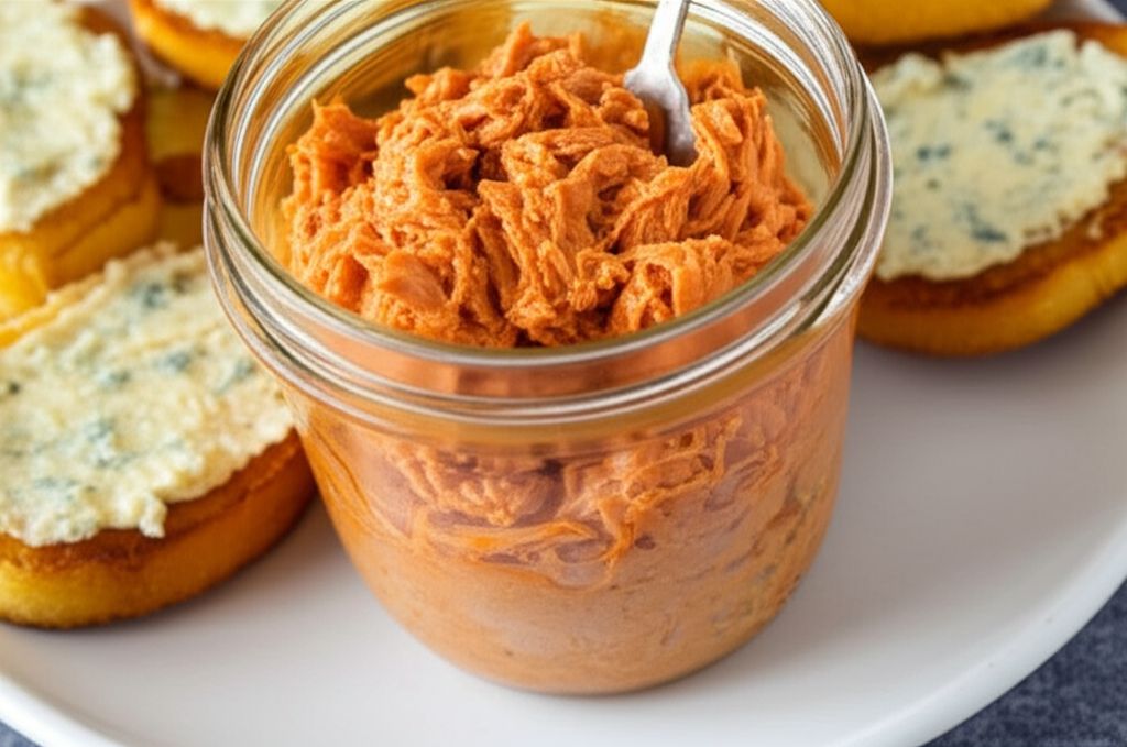 Buffalo Chicken Wings in a Jar