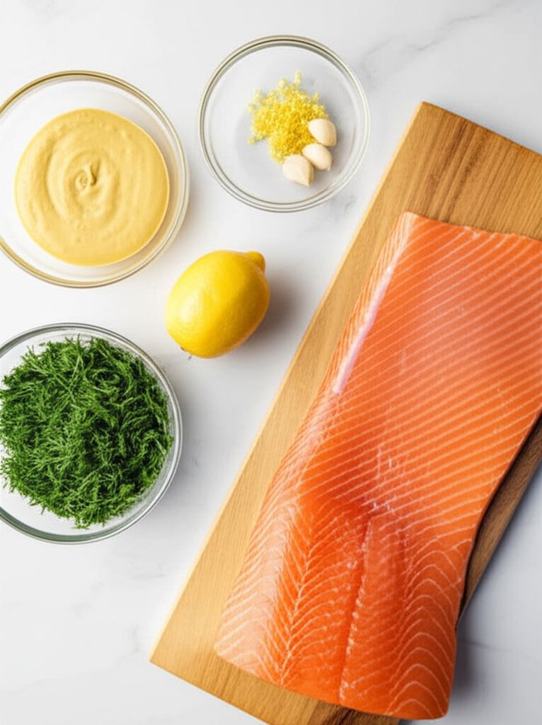 Cedar Planked Salmon with Dill