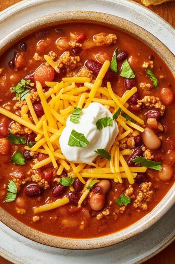 Chili With Turkey and Beans