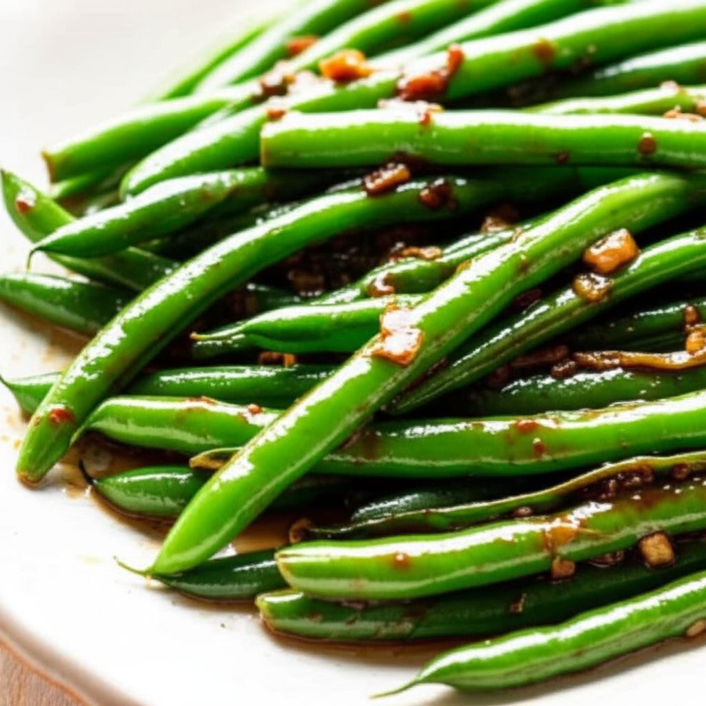 Chinese Garlic Green Beans