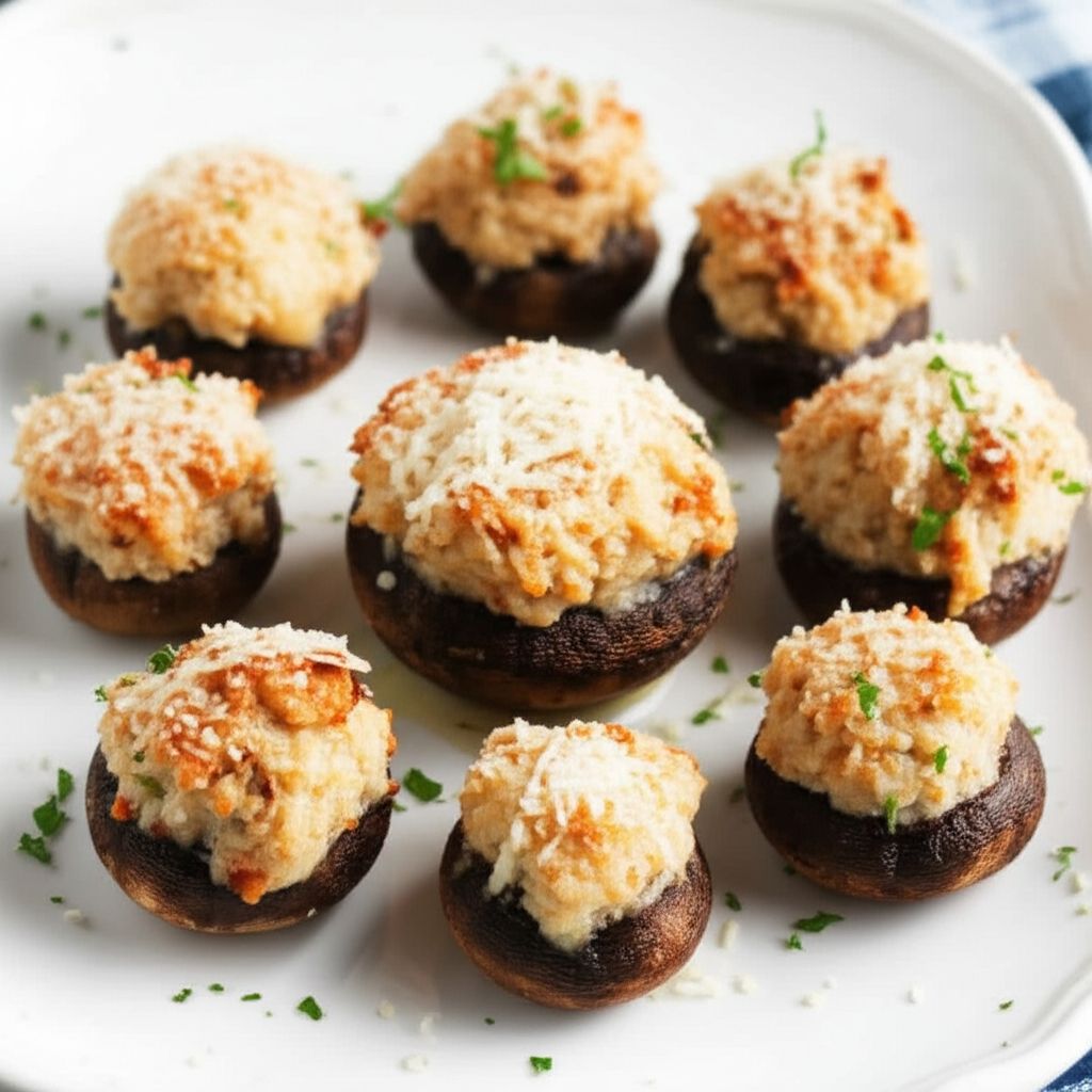 Crab Stuffed Mushrooms II