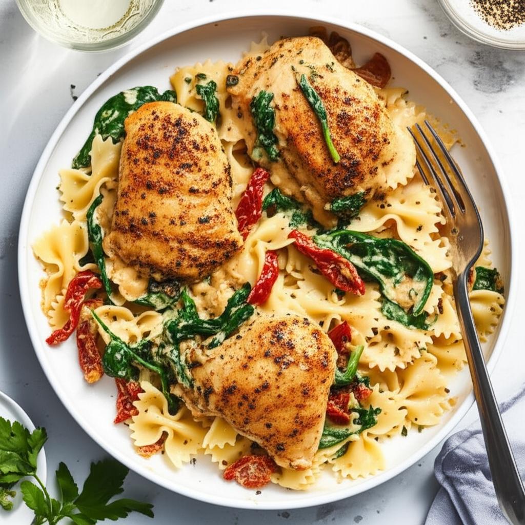Creamy Tuscan Chicken Pasta