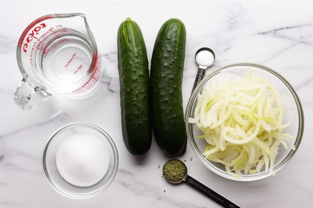 Crisp Marinated Cucumbers