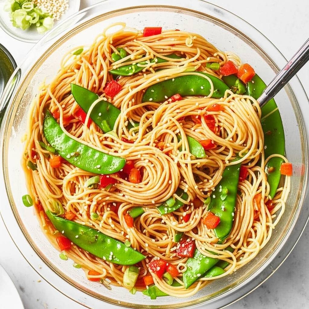 Easy Asian Pasta Salad
