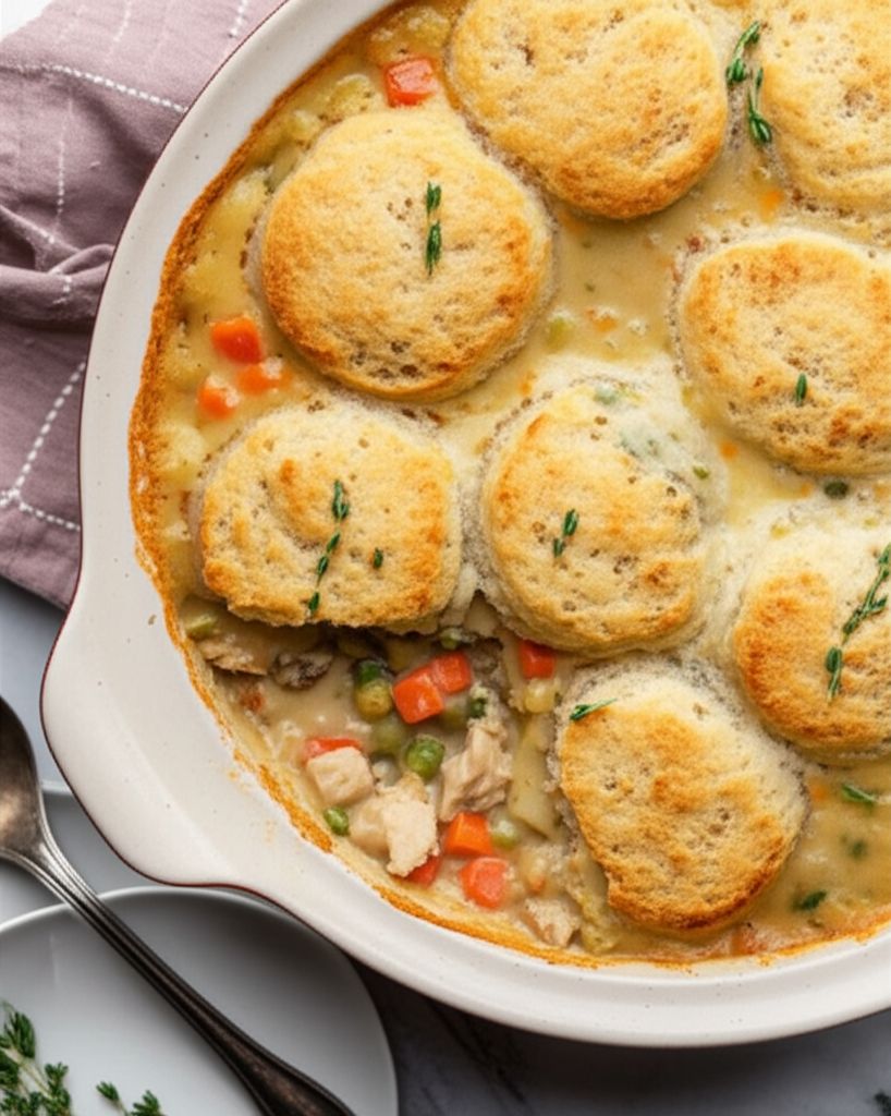 Easy Chicken and Biscuits