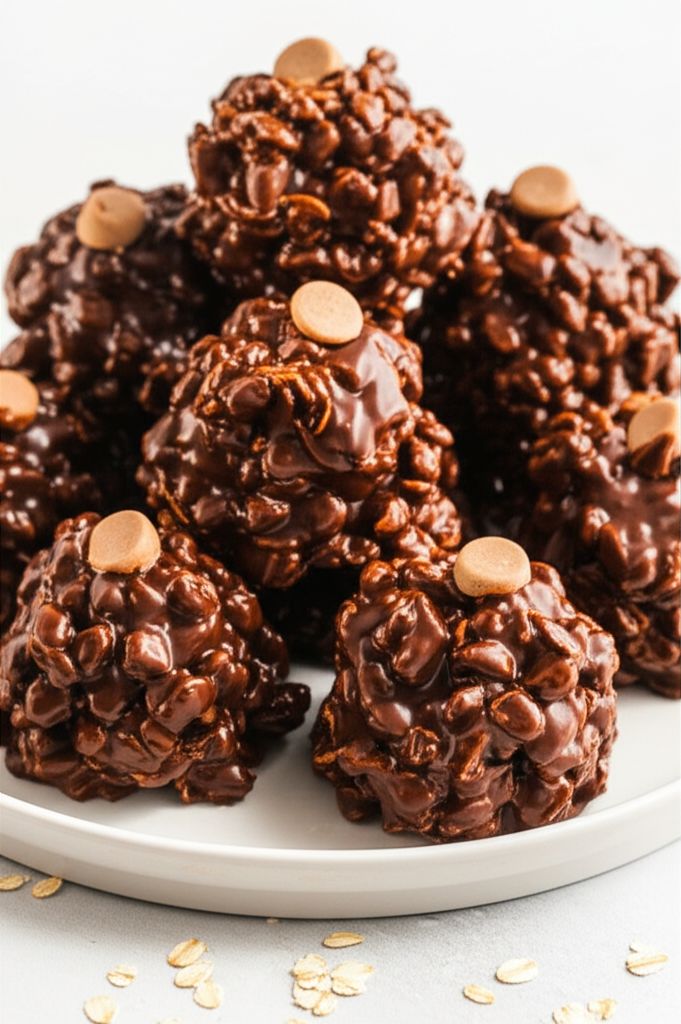 Easy Chocolate Haystacks