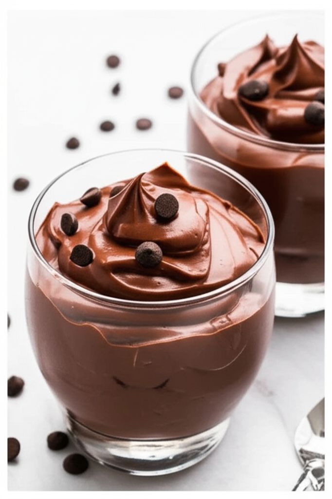 Easy Chocolate Mousse without Eggs