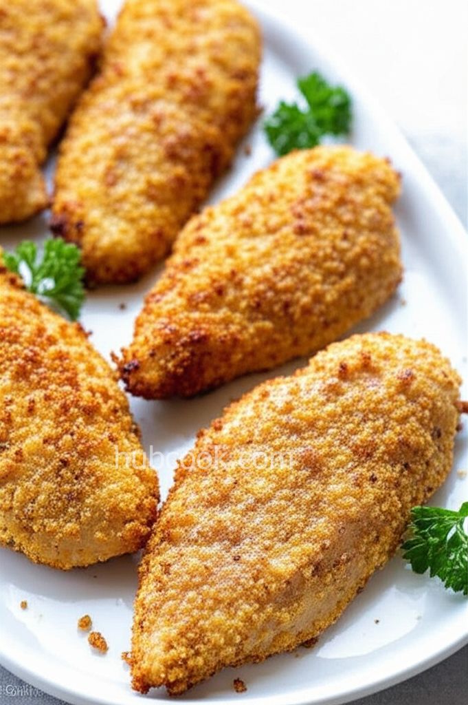 French Onion-Breaded Baked Chicken