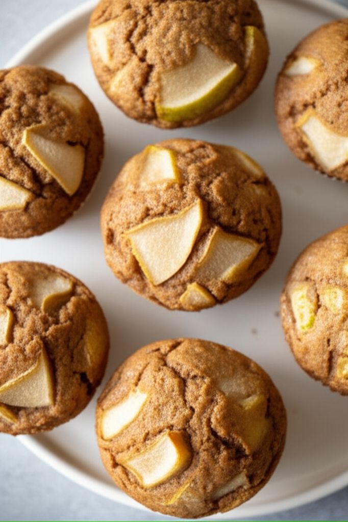 Gingerbread-Pear Muffins