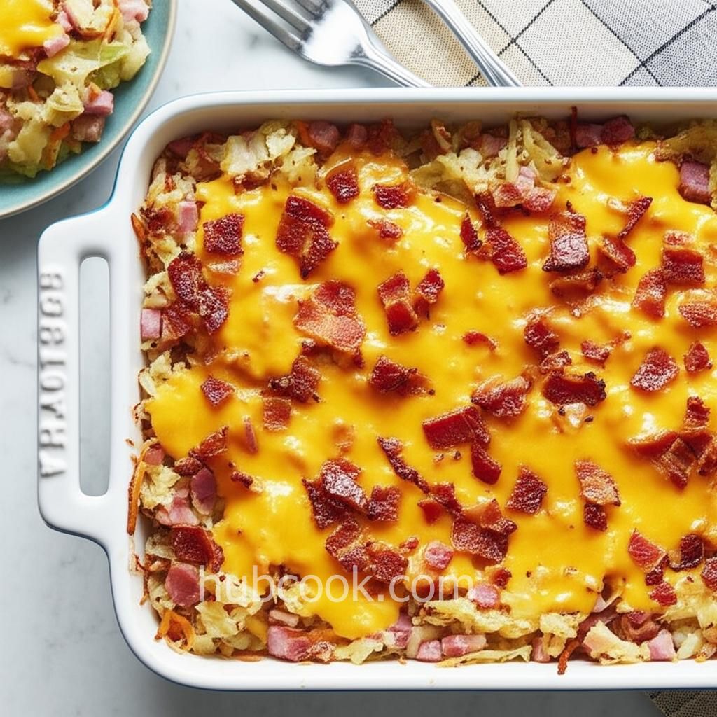 Ham and Cabbage Casserole