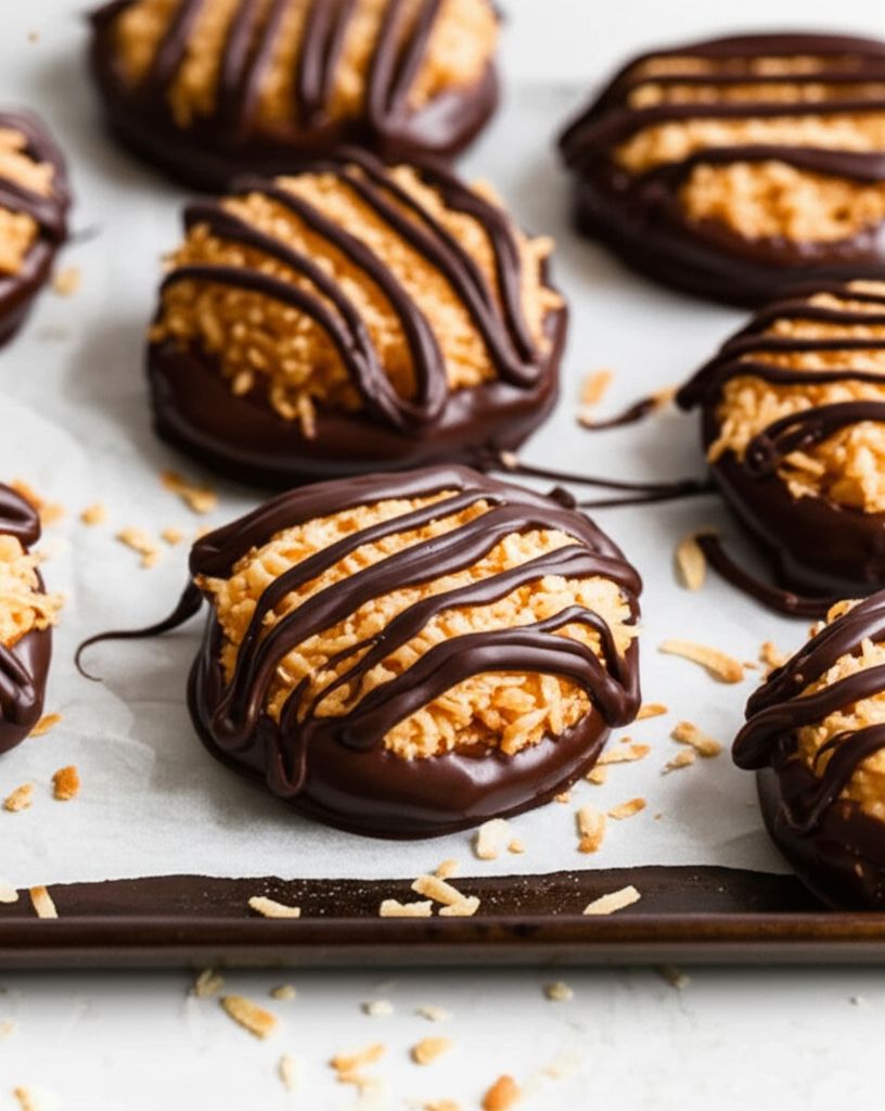 Homemade Samoa Cookies