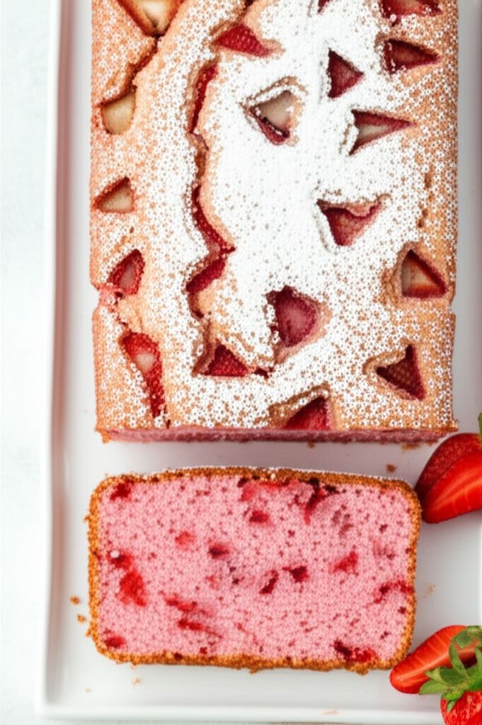Homemade Strawberry Cake