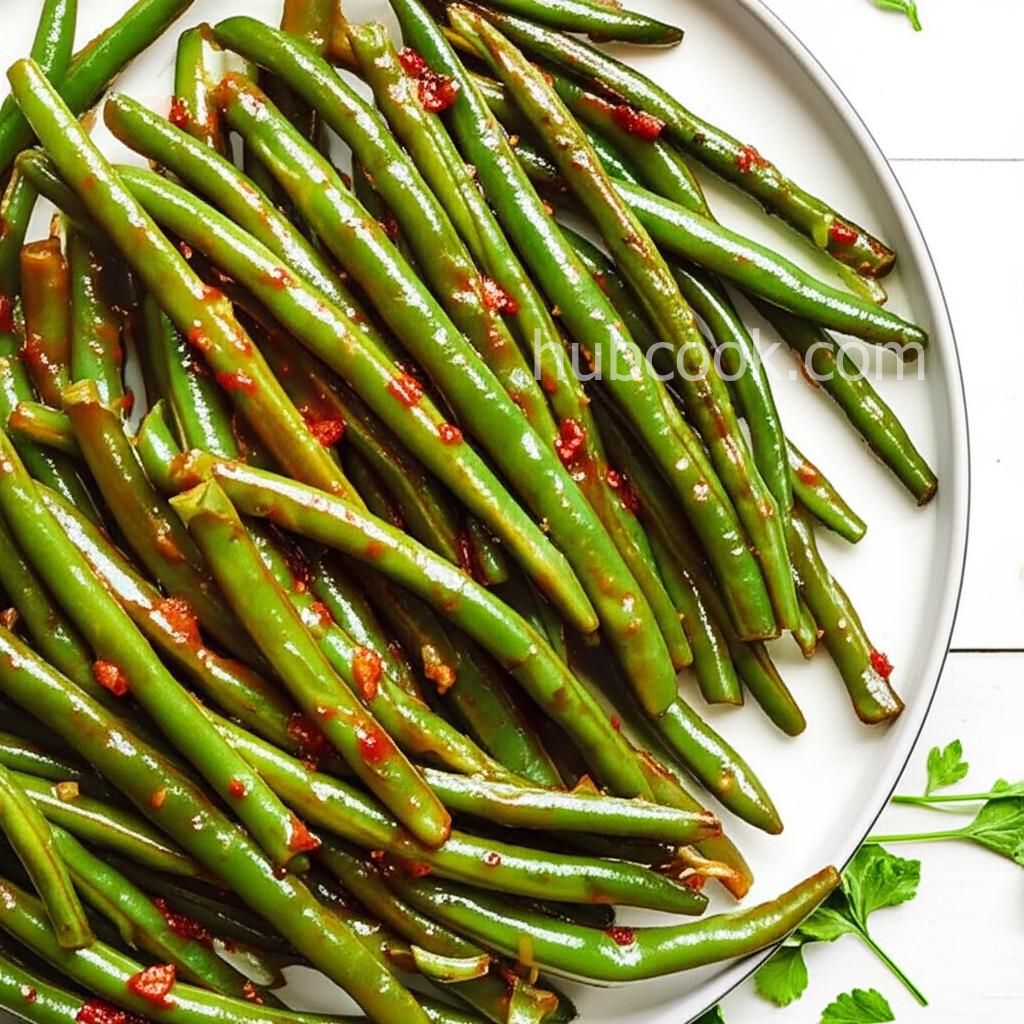 Honey Orange Green Beans