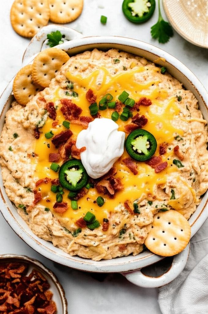 Instant Pot® Jalapeno-Chicken Popper Dip