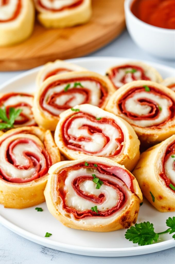 Jet Swirl Pizza Appetizers