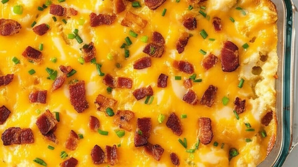 Loaded Cheesy Cauliflower