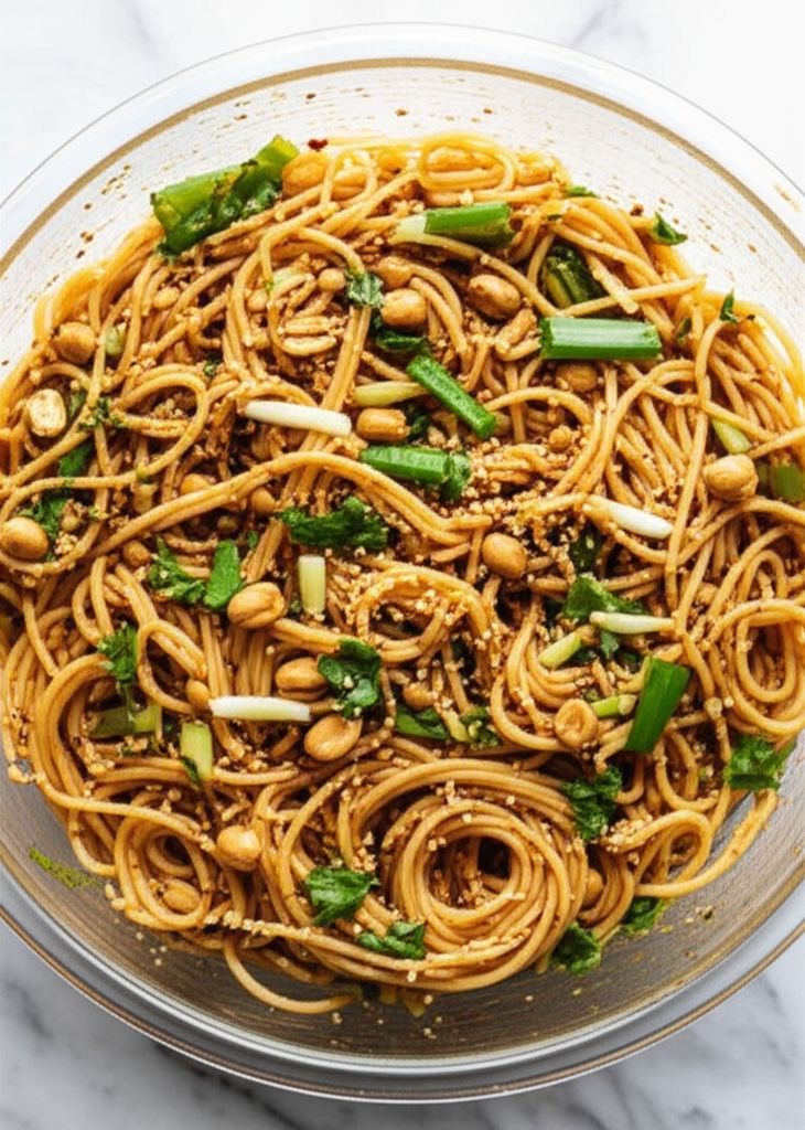 Norris' Sesame Pasta Salad