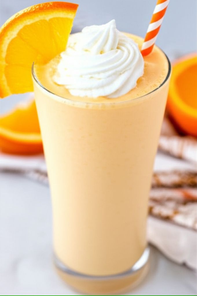 Orange Cream Milkshake