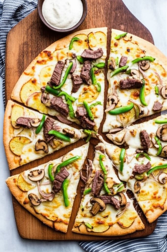 Prime Rib Pizza