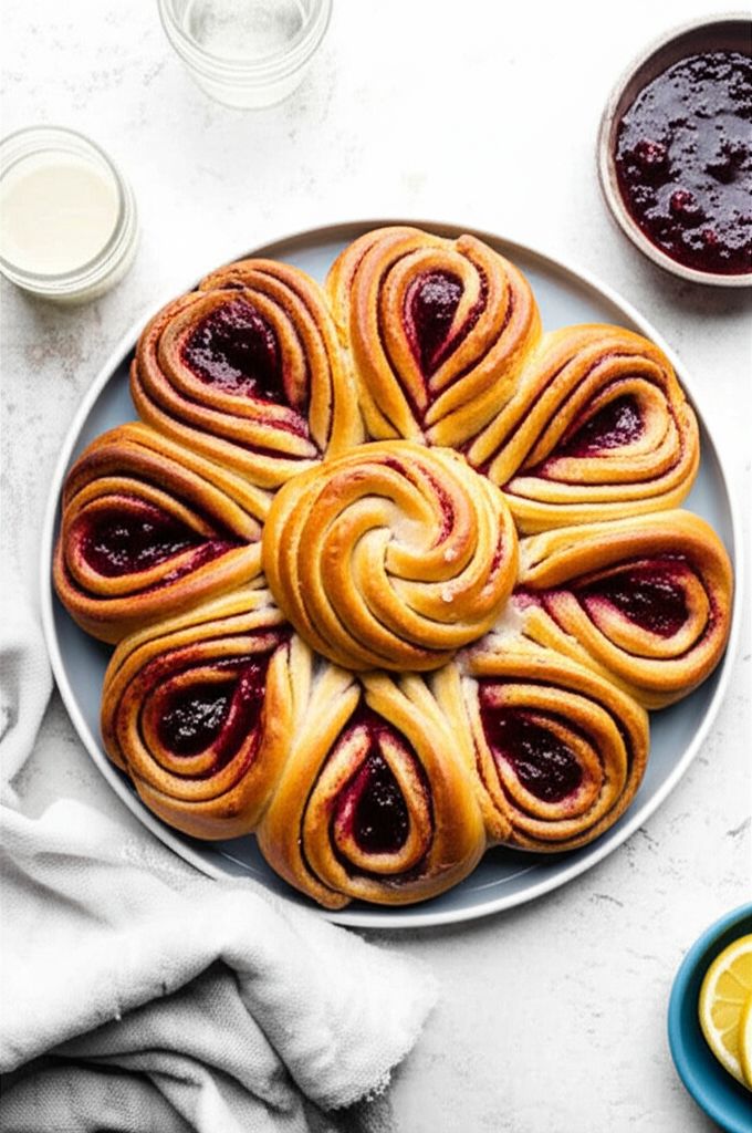 Pull-Apart Easter Blossom Bread