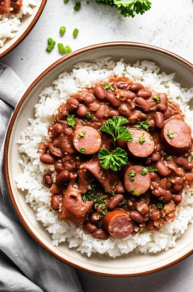 Red Beans and Rice with Sausage
