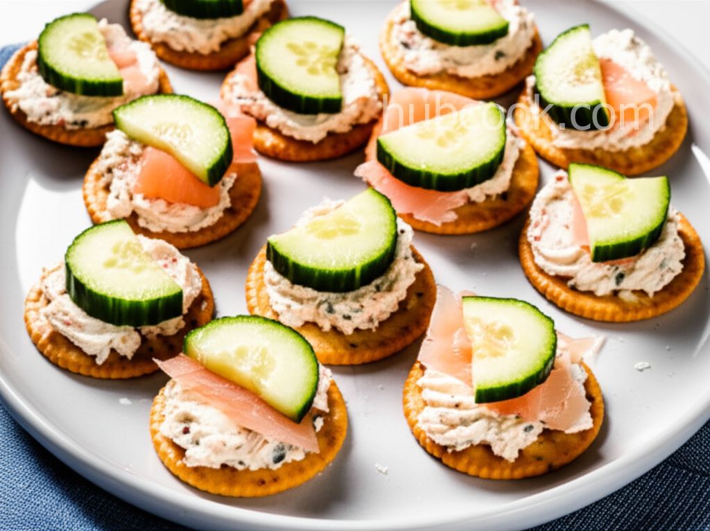 RITZ "Everything" Bites with Lox and Schmear