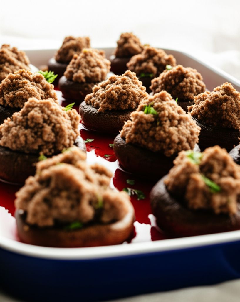 Sausage Stuffed Mushrooms I