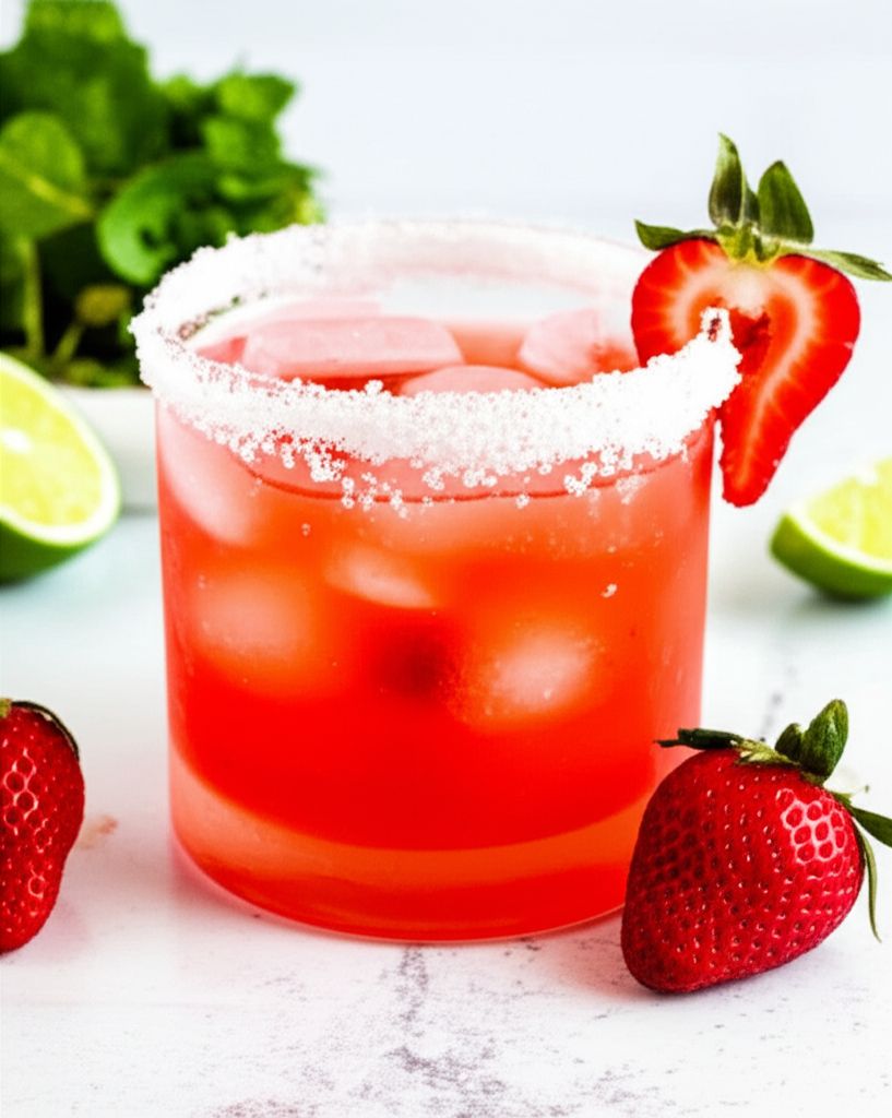 Strawberry Jalapeno Margarita