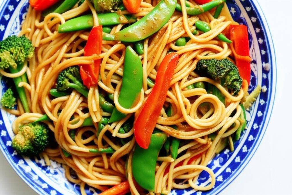 Thai Peanut Noodle Stir-Fry