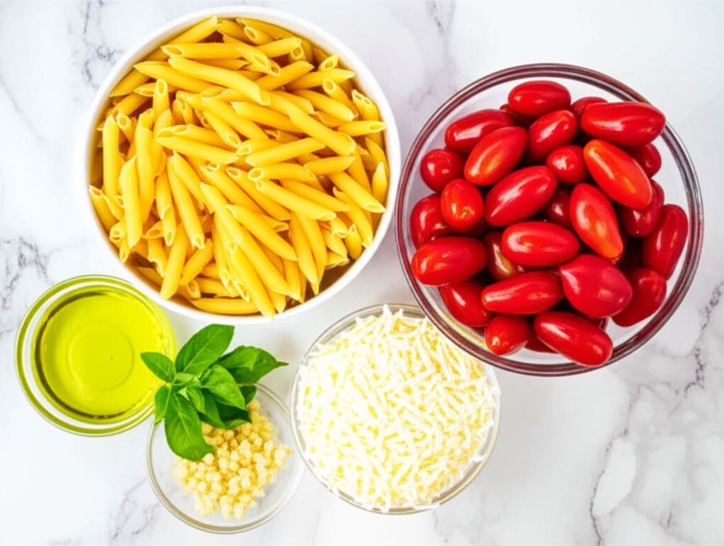 Tomato Basil Penne Pasta