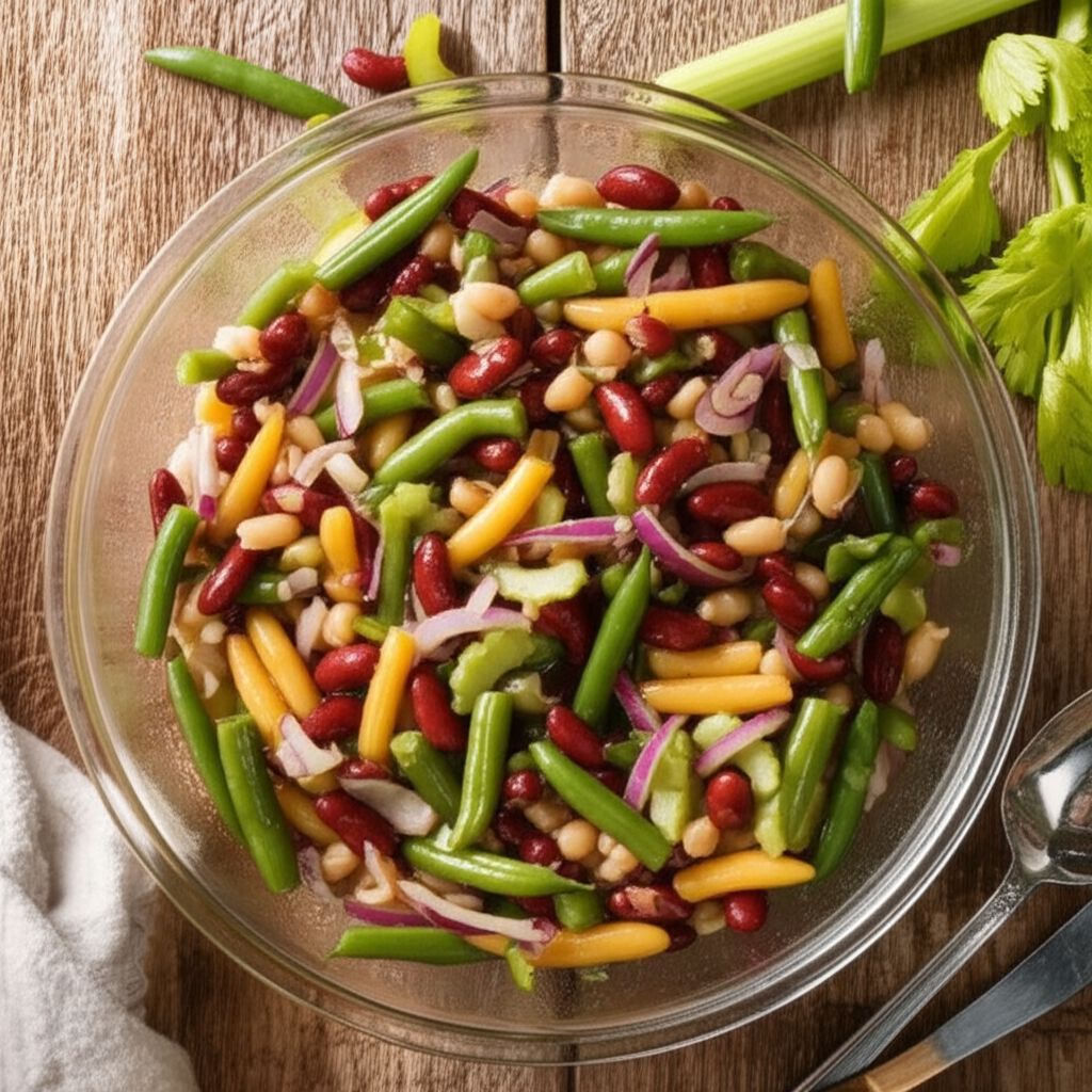 Traditional Three Bean Salad